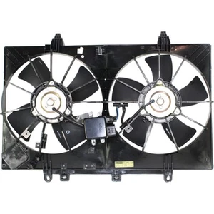 Dual Radiator Fan Assembly For 06-10 Infiniti M35 M45 Includes Control Module - Picture 1 of 11