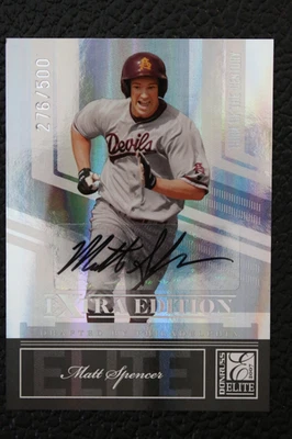 2007 Donruss Elite Extra Edition #31 Matt Spencer Signature Turn of Century - Image 1 of 2
