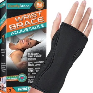 Night Wrist Sleep Support Brace - Fits Both Hands - Cushioned to Help with Ca... - Picture 1 of 12