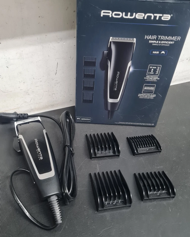 TAGLIACAPELLI ROWENTA CON FILO CON DISTANZIATORI PER RASATURE DI PRECISIONE - Immagine 1 di 1