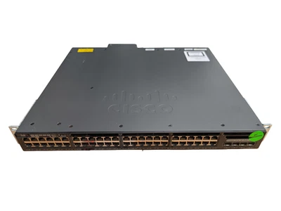 Cisco Catalyst WS-C3650-48FQ-L 48 Port PoE+ Switch 4x 10Gb SFP+ - Image 1 of 3