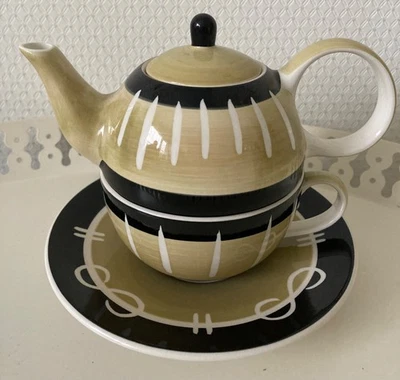 Tea for one Jodi-nv, Teekanne mit Tasse und Untertasse für 1 Person, Teeset - Bild 1 von 3