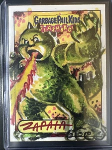 Topps Garbage Pail Kids Sketch Jeff Zapata 2010 - Picture 1 of 7