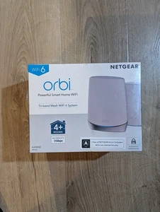 Sistema Netgear Orbi Toda la Casa Tri-banda Malla Wifi 6, Router + Extensor AX3000 - Imagen 1 de 4