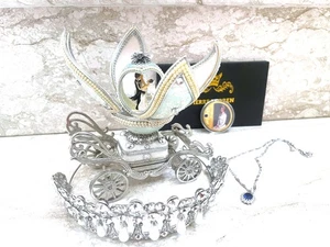 Vintage Faberge Eier Imperial Royal Princess Diana + echter Saphir Anhänger 1981 - Bild 1 von 18