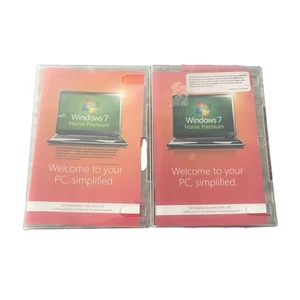 Microsoft Windows 7 Home Premium Full 32 Bit & 64 Bit DVD MS WIN mit Key - Bild 1 von 3