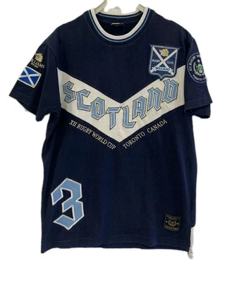 Camiseta Williams Wilson Rugby Club Escocia XII Copa Mundial de Rugby Toronto Hombre’s M#88 Foto 1 de 4