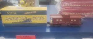 Rare 1950's Gilbert American Flyer Red Caboose #938 No Box But In Very Nice Cond - Picture 1 of 4