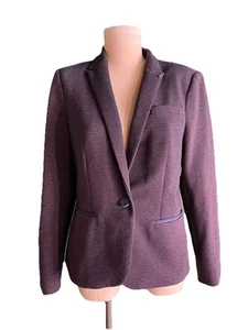 Tommy Hilfiger Damen maritim Streifen Strick Blazer akademischer Anker Größe 12 - Bild 1 von 5