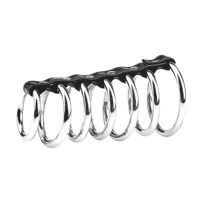 Puertas del infierno de metal de 7 anillos Blueline Foto 1 de 3