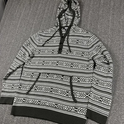 Rock & Roll Cowgirl Womens M Aztec Pullover Hoodie Sweater Cowgirl Western - Image 1 of 4