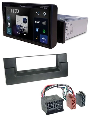 Pioneer DAB MP3 Bluetooth USB Autoradio für BMW 5er (E39) X5 (E53) Rundpin - Bild 1 von 4