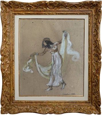 HENRI LAFFITE (1885-1977) Elève de RODIN / DANSEUSE DE BALLET RUSSE 1910 (18) - Photo 1/4