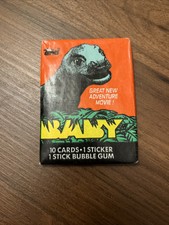 1985 Topps Baby Trading Cards, 1 Wax Pack 10 Cards, 1 Sticker Factory Sealed