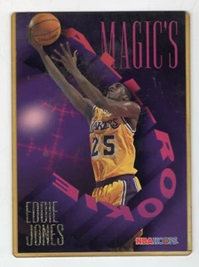 1995 NBA HOOPS SKYBOX 5X7 MAGIC'S ALL-ROOKIE TEAM GLENN ROBINSON & EDDIE JONES - Picture 1 of 2