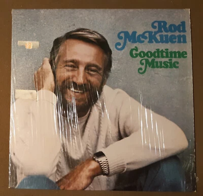 Rod McKuen Goodtime Music by Warner Bros. Records 33rpm VINYL LP w/shrinkwrap - Image 1 of 3