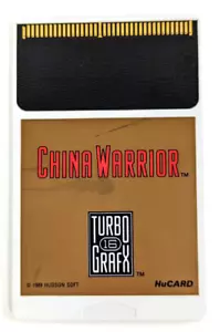 Turbografx 16 TG16 TG China Warrior Video Game HuCard 1989 CARD ONLY, NO BOX - Picture 1 of 5