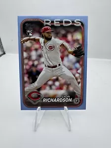 2024 Topps Series 2 Father's Day Powder Blue /50 Lyon Richardson #517 Rookie RC - Picture 1 of 3
