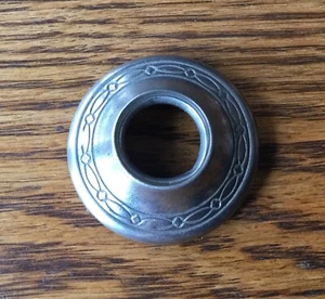 1929~1930 Desoto HANDLE ESCUTCHEON vtg interior trim- - Picture 1 of 8