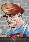 DC Superman The Legend Sketch Card By  Javier Aranda