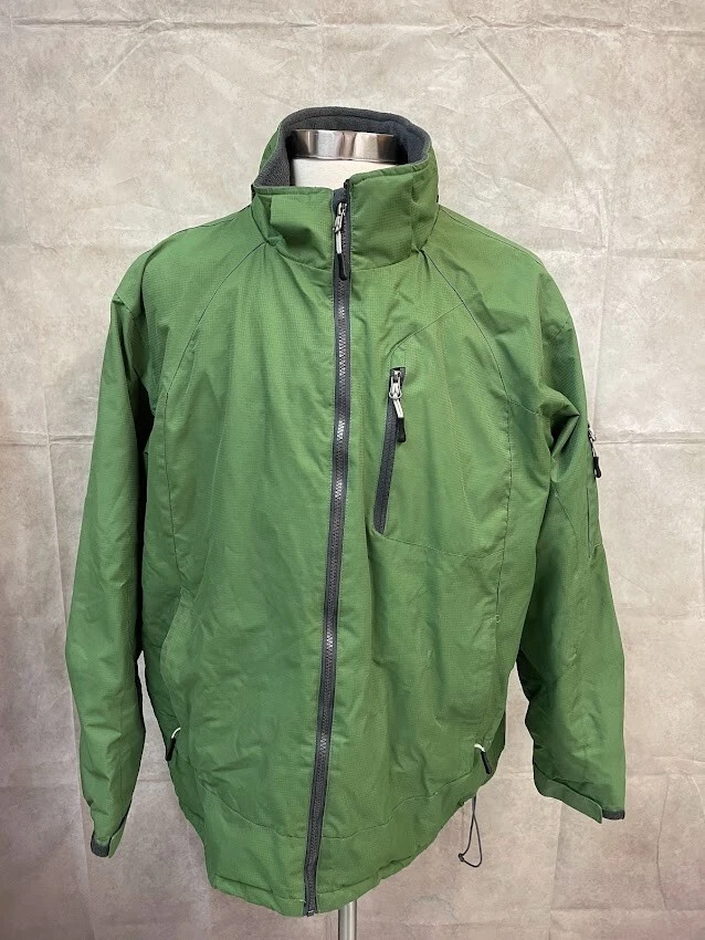 Outdoor Life Men's Full Zip Green Jacket Size XL - Image 1 of 4
