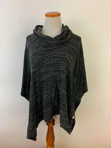 SPLENDID gray oversized poncho style knit top S - Picture 1 of 5