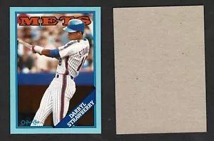 1988 O-Pee-Chee (OPC) Darryl Fresa Caja Trasera en Blanco-Tarjeta de Error Inferior - Imagen 1 de 2