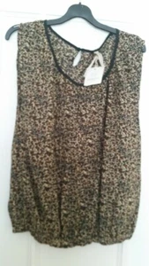 Springfield animal print top in sz 14 bnwt rrp 22.95 euros - Picture 1 of 1