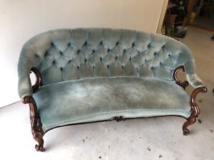 Victorian Rosewood Bowback Sofa