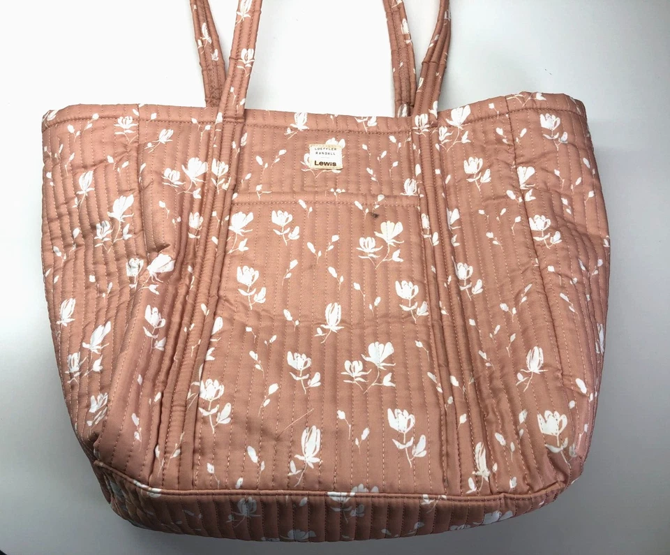 Bolso de Mano Loeffler Randall Lewis Multicolor Cartera Viaje Floral Mujer Acolchado Foto 1 de 4