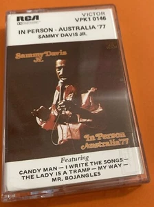 Sammy Davis Jr - In Person: Australia '77 Cassette Tape RCA (VPK1 0146) Exc Cond - Picture 1 of 5
