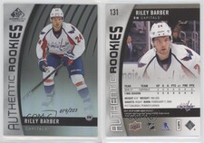 2017-18 SP Game Used Authentic Rookies Rainbow /223 Riley Barber #131 Rookie RC