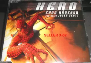 Hero CD Spider-man movie hit single Chad Kroegger Josey Scott Nickelback Saliva - Imagen 1 de 2