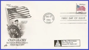 USA3 #2882 ADDR ARTCRAFT FDC G-rate Old Glory - Imagen 1 de 1