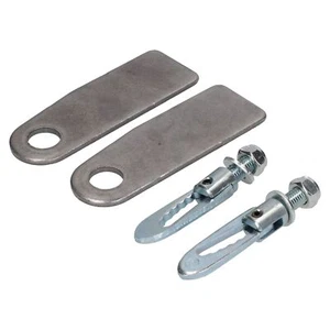 2 x Kit de fijación de puerta trasera con ojales y antipiojos para camión o remolque lateral - Imagen 1 de 7
