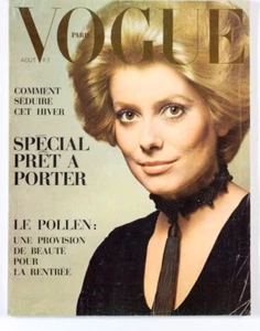 Catherine Deneuve GUY BOURDIN Cartier SHRIMPTON CATHERINE SPAAK Paris Vogue 1969 - Picture 1 of 17
