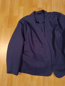 Ulla Popken 60 XXXL Jacke Frühling stretch blau wie neu ungetragen NP 119€ - Bild 1 von 15