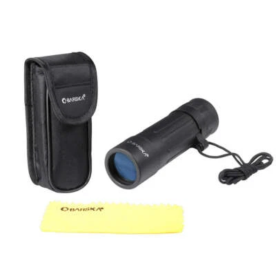 Barska AA10311 Zoom 10X 25mm Lens Full Coated Optic Lucid View Monocular w/ Case - Image 1 of 4