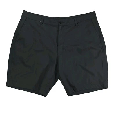 Pantalones Cortos de Golf Footjoy Para Hombres 40 Negros Rendimiento Absorbente Informales Frente Plano Foto 1 de 4