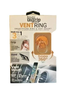 iPhone Holder Stand & Car Vent Mount Ring Finger Aduro All Smartphone Mount - Zdjęcie 1 z 4