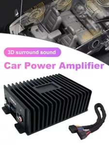Amplificatore 80W Watt 4 Canali Auto Camion Stereo Audio Altoparlante Amp System Trunk - Foto 1 di 19