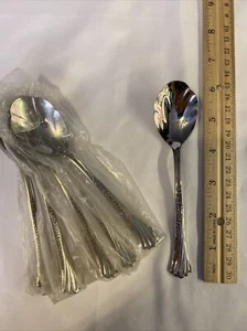 Sugar Shell Spoon Spring Glen Oneida 6 Available New NIP - Picture 1 of 8