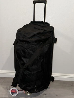 "Nueva bolsa de lona Olympia negra con fondo abatible RD6030 30""x13""x14""" Foto 1 de 4