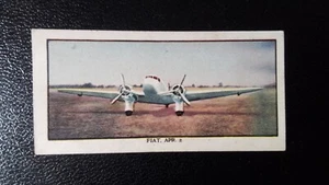 MARS LTD 1938. FAMOUS AREOPLANES, PILOTS,AND AIRPORTS.  NO 20.  FIAT.  APR  2. - Picture 1 of 2