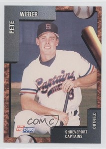 1992 Fleer ProCards Minor League Pete Weber Peter Weber #3886