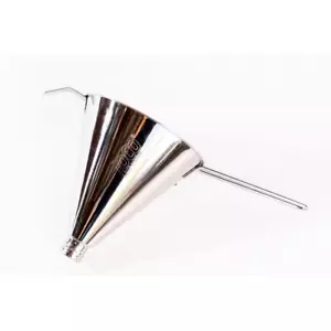 Cooking Funnel Strainer Durable Stainless Steel Metal Kitchen Oil Fryer Utensil - Picture 1 of 12