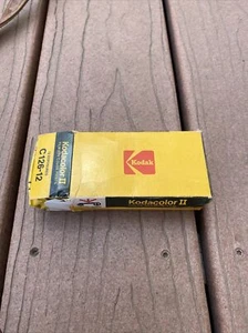 Vintage Kodak C 126-12 Kodacolor II Film Develop Before Oct 1976 Sealed Box - Picture 1 of 3