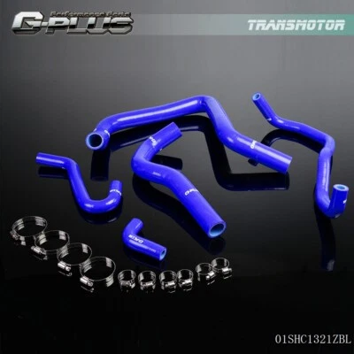 Silicone Radiator Hose Kit Fit For Honda Acura Integra DC2 DB6/DB8 B18C Blue - Image 1 of 4