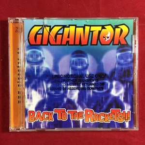 GIGANTOR: Back To The Rockets!!! CD 2001 Rotten Records 3014-2 PUNK - Picture 1 of 3