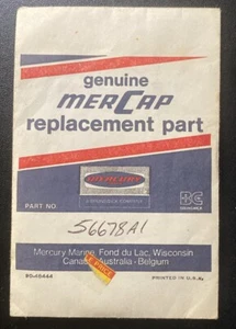 Quicksilver Mercury Fuel Pump Diaphragm Kit 56678A1 Boat Part Replacement - Picture 1 of 4